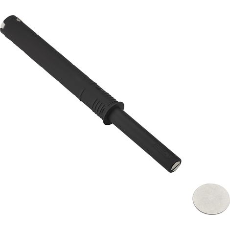 1 Stück Türdämpfer K-Push Push-To-Open mit Magnetspitze (Ausstoßweg: 37 mm) anthrazit für Türscharniere ohne Federn Druckschnapper für grifflose Türen Drucköffner für Türscharniere von SOTECH (1/5)