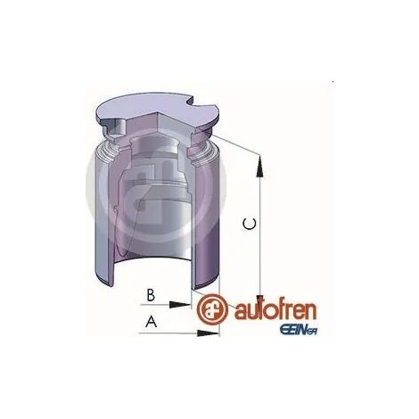 Piston, étrier de frein Autofren Seinsa D025222 CHEVROLET 0542294 0542295 542300