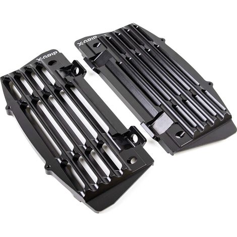 Kit de protección de radiador X-Grip Air Force negro para KTM, GasGas, Husqvarna (1/3)