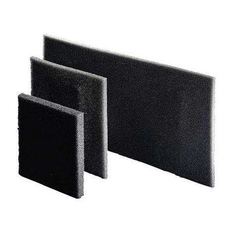 Filtro antipolvere in schiuma poliuretanica nera Rittal 344x268x10 mm