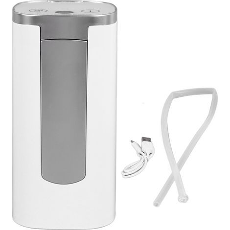 Distributeur d'eau portable électrique pliable, à commande tactile et chargement automatique USB-C, idéal pour le bureau.