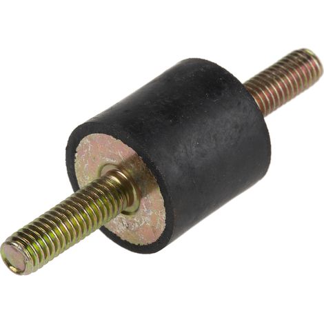 Bobine mâle à mâle RS PRO M6 Ø 20mm en Caoutchouc naturel ( Prix pour Sachet de 8 )