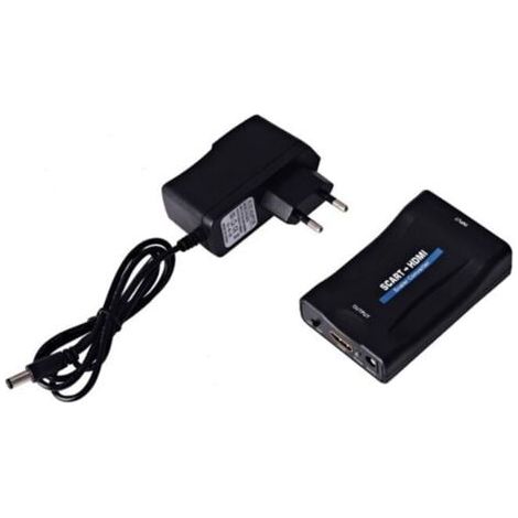Promotion Convertisseur de tension-Peritel A Hdmi 1080P 60Hz Adaptateur Peritel Plug And Play Convertisseur Analogique Vers Numerique Boite Video Audio Adaptateur--TRIMEC (1/5)