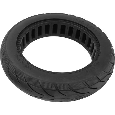 Pneu intérieur de trottinette électrique 10x2,125 non gonflable en caoutchouc antidérapant et amortisseur avec structure alvéolaire, pour remplacement (1/5)