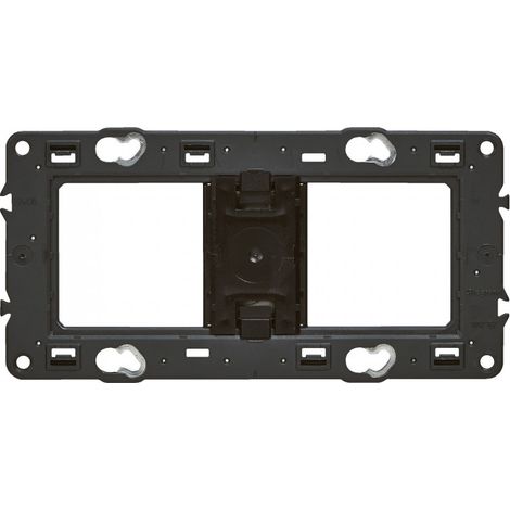 Legrand – Support pour interrupteur Mosaic et Céliane – Fixation à vis – 4, 5 ou 2x2 modules – Installation horizontale ou verticale (1/6)