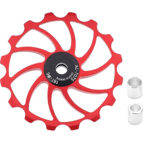 Dérouleur arrière vélo 16T MEIJUN, poulie de guidage en céramique pour VTT et vélos de route (1/5)