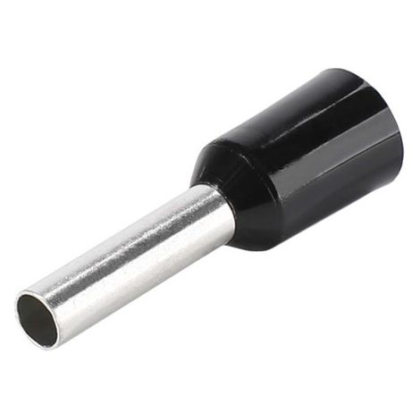 Embout isolé électrique 1,5mm² – Cuivre étamé – Isolation polypropylène sans halogène – Sachet de 100 – Compatible 0,5 à 95mm² – Hilpress