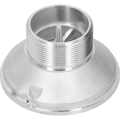 Bouchon de Débordement pour Piscine Rond en Acier Inoxydable Entrée d'Eau Filetée 2 Pouces Accessoire de Piscine-AUTRES (1/5)