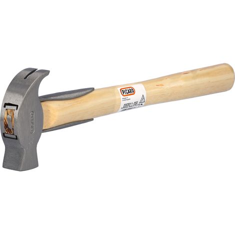 PICARD Hufhammer 350g Deutsche Form Holzstiel mit Federkern Nr. 30a (1/5)