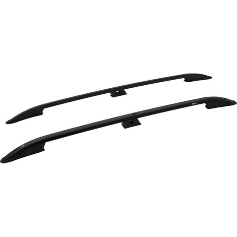 TURTLE kompatibel mit Volkswagen Caddy 2020-2025 / Kurze Version Dachreling Crown Schwarz (1/5)