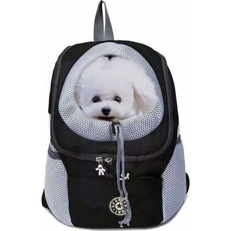 À de transport pour animaux compagnie petit chien , XU,jusqu'à 2 22, XU, Voyage mains libres compagnie, Conception respirante et imperméable randonn KZQ - KZQ (1/4)