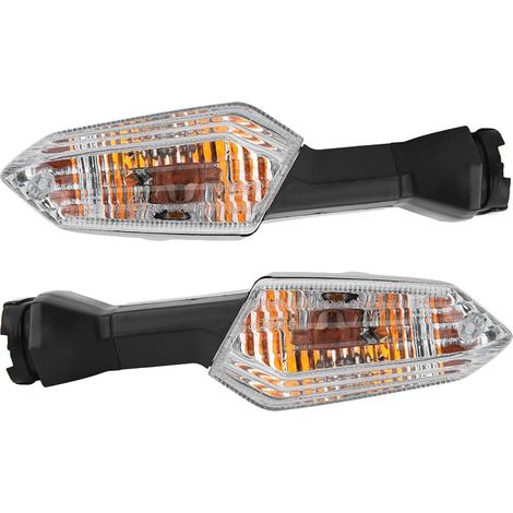 2 indicatori di direzione, indicatori di direzione posteriori per moto in ABS per Ninja 300 EX300 2016. (1/5)
