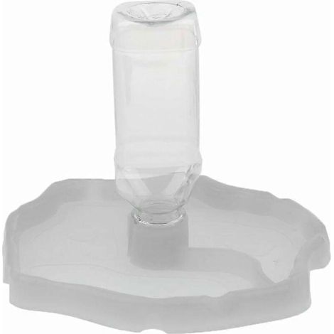 Distributeur d'eau portable avec abreuvoir en plastique pour reptiles, tortues et geckos (1/5)