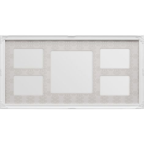 Premier Housewares White 5 Photo Multi Photo Frame (1/4)