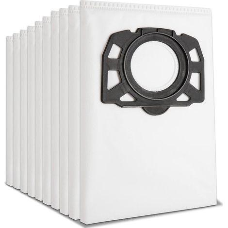 10er-Pack Staubsaugerbeutel für Kärcher 2.863-006.0, Staubsaugerbeutel für Kärcher WD4, WD5, WD6, WD5P, WD6P Premium, MV4, MV5, MV6 P (1/5)