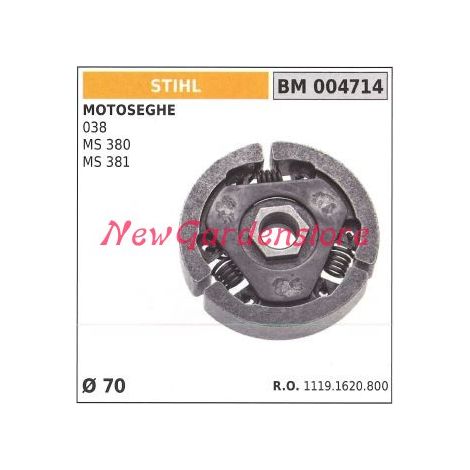 STIHL Vollkupplung, Kettensägenmotor 038 MS 380 381 004714