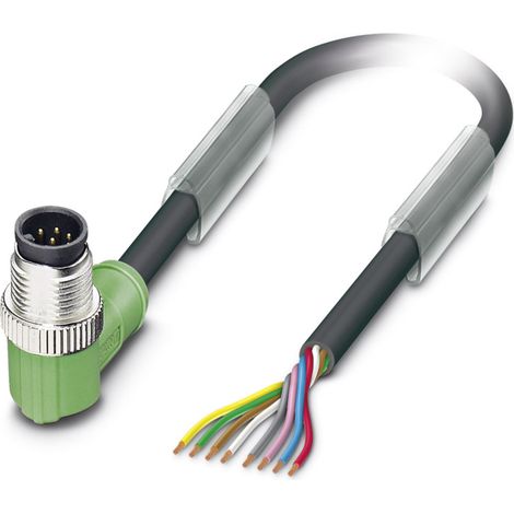 Phoenix Contact 1522545 Sensor-/Aktor-Steckverbinder, konfektioniert M12 Stecker, gewinkelt 1.50 m P