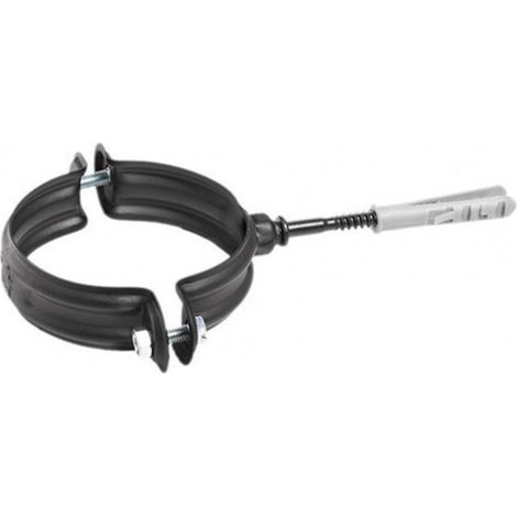 COLLARE TUBO STUFA A PELLET A MURO FASCETTA SORREGGI TUBO DIAM.80mm