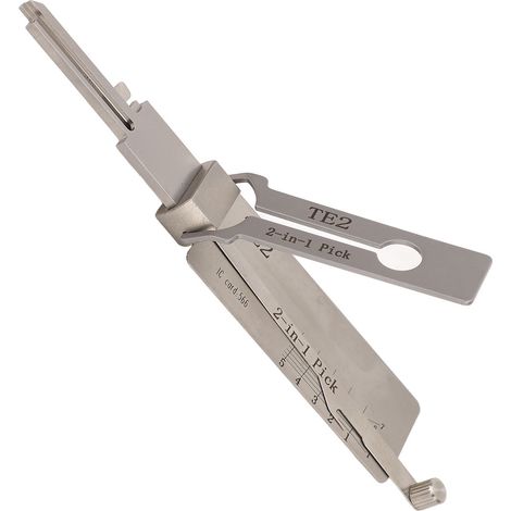 2-in-1 Haken- und Auszieher-Set, Präzisionswerkzeug aus Edelstahl für Decoderreparatur, O-Ring-Zange und Teileausleser, Set mit doppelter Verwendung. (1/5)