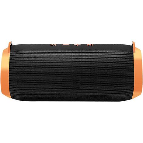 Enceinte portable Bluetooth sans fil pour intérieur et extérieur avec caisson de basses FM