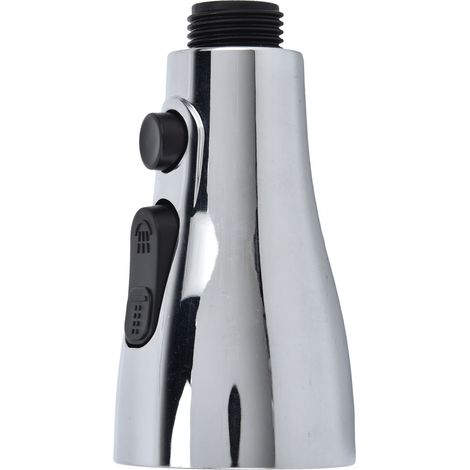 G1/2 Ausziehbare Duscharmatur mit drei Funktionen, gebürsteter Oberfläche, Doppelflügel, Strahlfunktion, schlankes Profil, Modell 01 (1/5)