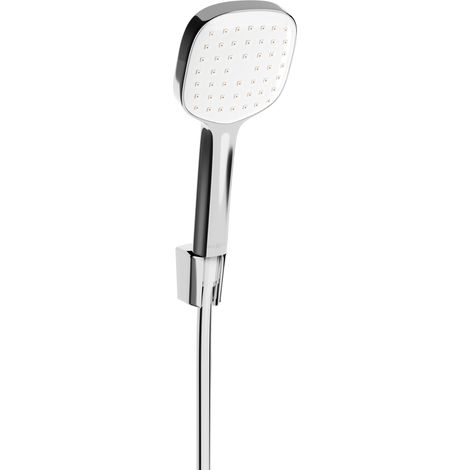 Mexen R-33 Kopfbrausegarnitur mit Regenbrause und Thermostatmischer, Chrom/Weiß - 785335052-02 (1/2)