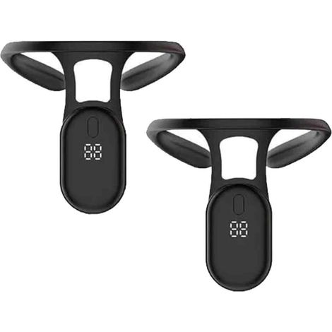 Lot de 2 instruments lymphatiques portables à ultrasons pour le cou, appareil de décompression lymphatique portable à ultrasons, (1/5)