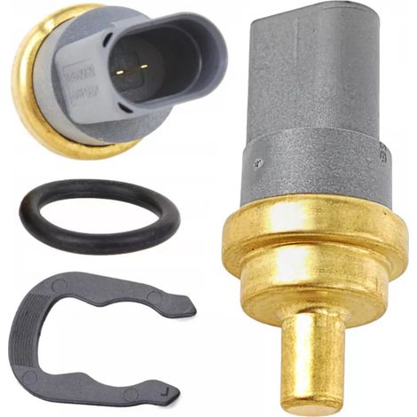 Sensor De Temperatura Para Refrigerante - NTC 150 °C - 40 °C - 12 V - Diámetro 20 Mm - Con Junta Y Clip - Unidad (1/5)