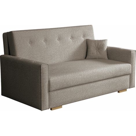 Sofá cama Columbus 234, Coral 50, Almacenaje, 0, 85x153x100cm, Muebles ya montados (1/5)