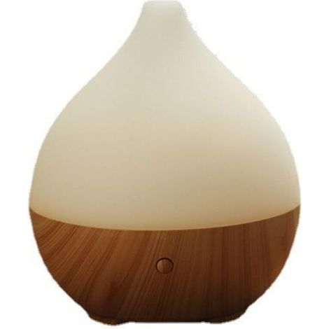 Diffuseur d’huiles essentielles 500-1000ml , humidificateur d’air ultrasonique , diffuseur de parfum électrique, style bois avec éclairage , aromathérapie (1/5)
