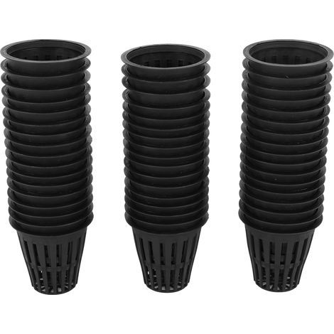 Lot de 50 pots hydroponiques légers et économiques en plastique de 5 cm (2 pouces) pour plantes. (1/5)