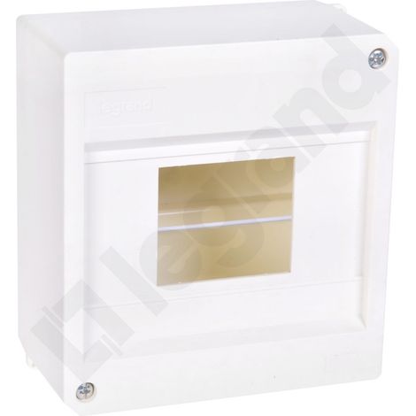 Quadro di distribuzione modulare da parete 1x 6 N+PE senza coperchio IP30 S6 Legrand 605271