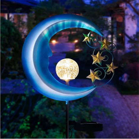 Lampe Solaire Extérieur Décorative - Luminaire Jardin Imperméable Étanche à Énergie Solaire - Déco Terrasse Extérieure Éclairage Extérieur (1/5)