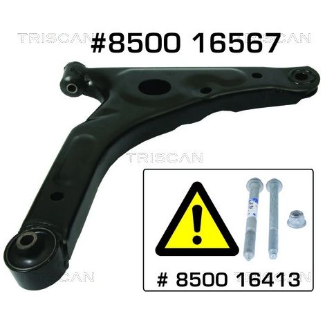 Bras de liaison, suspension de roue Triscan 8500 16567 FORD 1438315 1438316