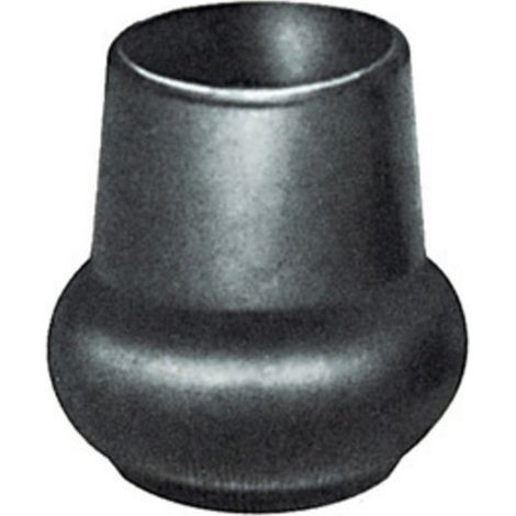 SOTTOPIEDE P/TUBO A PERA NERO 40 MM Q.TA 20