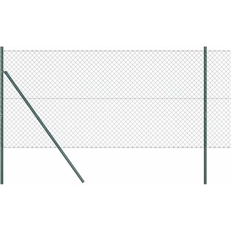 Maison Exclusive - Ground Fix Geschweißter Drahtzaun 10 x 1 m (B