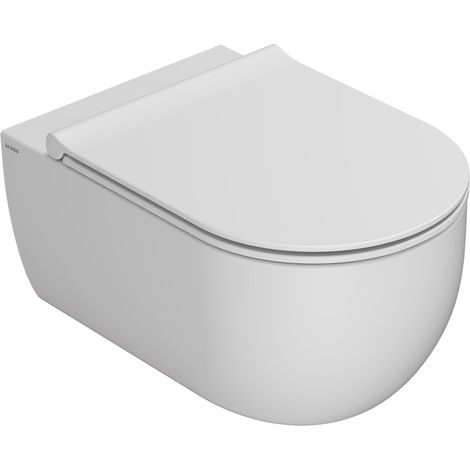 Vaso Sospeso Mode Globo 53x34 cm Senza Brida Bianco Opaco (1/4)