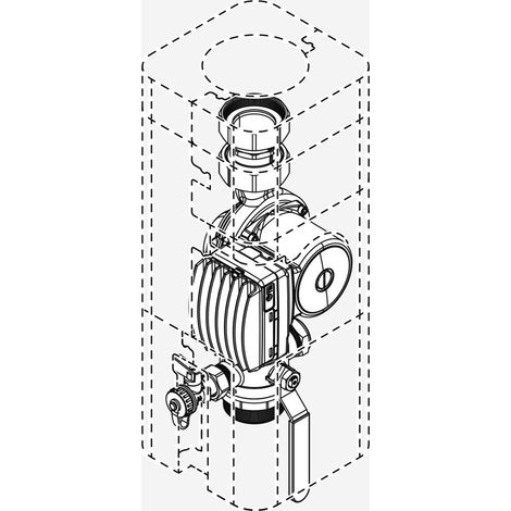 Pumpengruppe WHI pump 40-12,5 1 (Einstrang) für WTC-GW 80 und 100-A - 48100004032 von Weishaupt