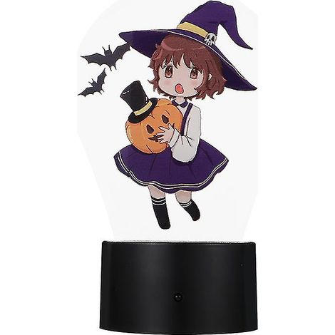 1 veilleuse d'Halloween pour décoration d'Halloween (1/3)