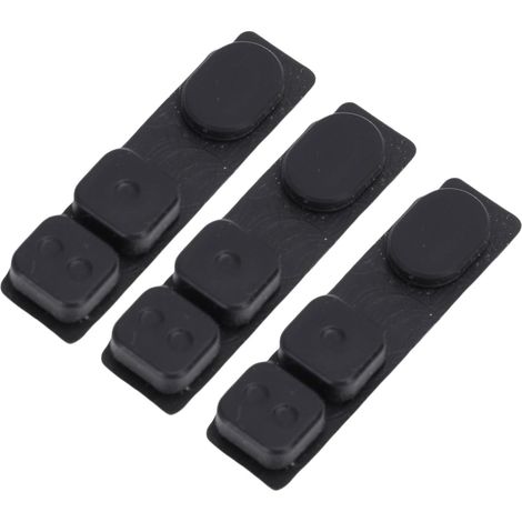 Boutons en Caoutchouc Radio UV9R, clé de Démarrage de Conversation de Remplacement et Touches Latérales pour BF UV9R, avec Matériau en Caoutchouc Durable, Installation Facile (1/5)