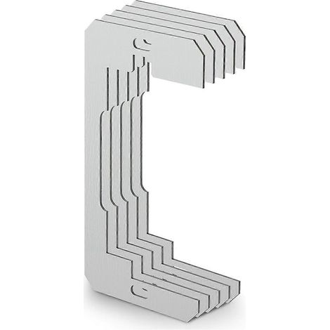 Entretoises murales, plaques de nivellement encastrées pour prises électriques, outil de réparation, cales d'espacement pour prises (lot de 5). (1/5)