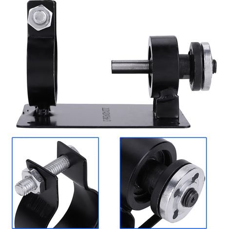 Support de perçage stable pour perceuse électrique 10mm, support de découpe, polissage et meulage avec bride de fixation (1/5)