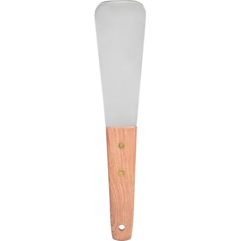 Pelle à glace en inox avec manche en bois, coupe-gâteau dessert, ustensile de cuisine (1/5)