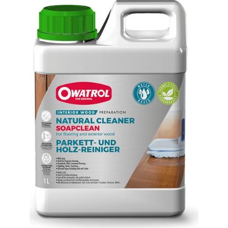 Owatrol Soapclean Gentle Natural Soap Cleaner for Floors - 1 Litre