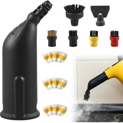 Set of 10 pieces for Kärcher steam cleaners - Replacement accessories for steam cleaners - Accessories for Kärcher Easyfix SC1 SC2 SC3 SC4 SC5 steam cleaners (1/5)