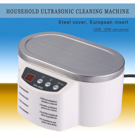 Nettoyeur de bain ultrasonique numérique pour le nettoyage de bijoux, montres, lunettes et circuits imprimés Mini intelligent (1/5)