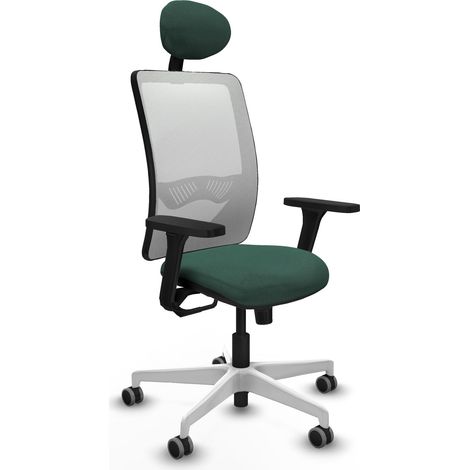 Chaise piqueras y crespo Zulema blanc maille confortable (1/2)