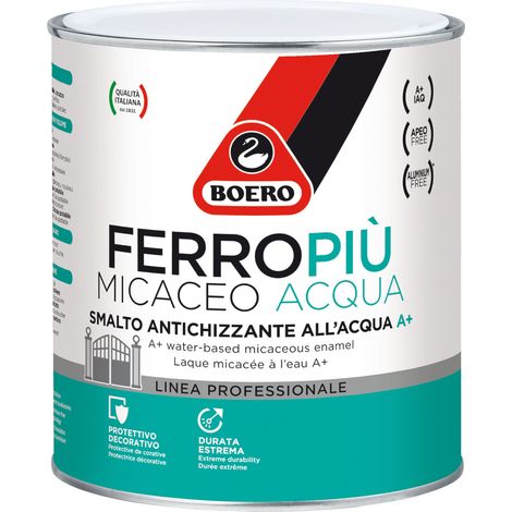 FERROPIU' MICACEO ALL'ACQUA ML.750 BOERO - Colore: Grigio Chiaro GG