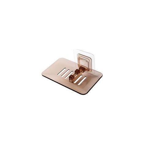Boîte à savon, fournitures de salle de bain, assiette de rangement, étui Transparent, organisateur de conteneurs (1/5)