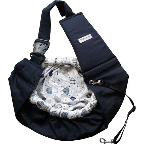 Sac de transport bandoulière pour petit animal de compagnie, sac porte-bébé confortable pour chien et chat (1/5)